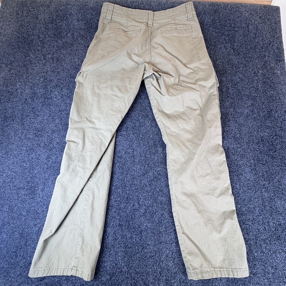 Wrangler Cargo Pants Womens 29x28 Tan Relaxed Fit Comfort Mid Rise Skinny Leg - Picture 9 of 10